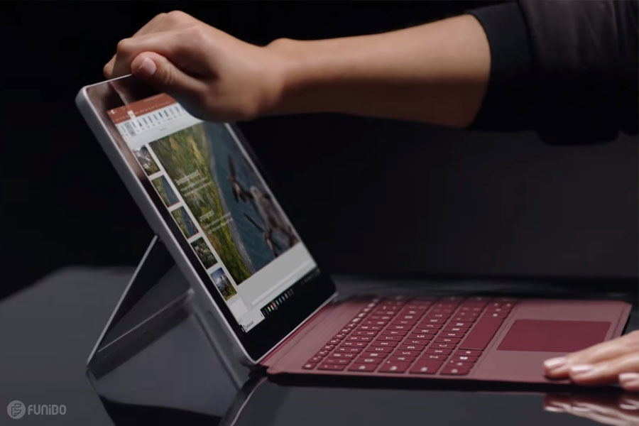 تبلت مایکروسافت مدل Surface Pro 6 - C به همراه کیبورد