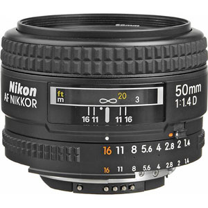 فروش اقساطی لنز نیکون مدل 50mm f/1.4D