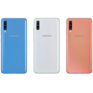 فروش اقساطی گوشی موبایل سامسونگ Galaxy A70 با 128 گیگابایت حافظه داخلی