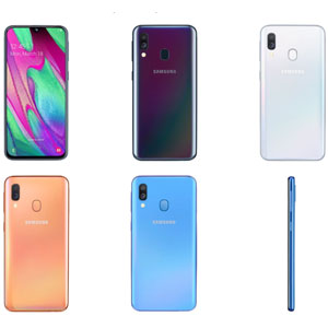 فروش اقساطی گوشی موبایل سامسونگ Galaxy A40 با 64 گیگابایت حافظه