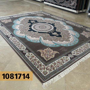 فروش اقساطی فرش تندیس خاره کاشان طرح آرشیدا زمینه گردویی 12 متری کد 1081714