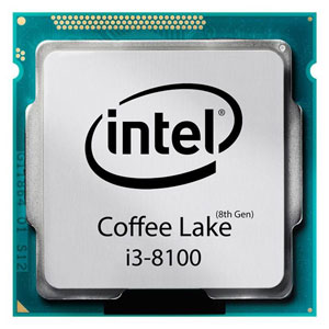 پردازنده مرکزی اینتل سری Coffee Lake مدل i3-8100