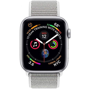 فروش نقدي و اقساطی ساعت هوشمند اپل واچ 4 مدل 44mm Aluminum Case with Sport Loop Band