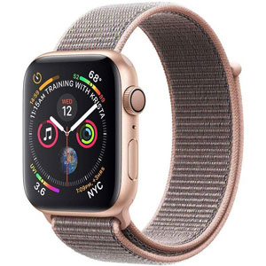 فروش نقدي و اقساطی ساعت هوشمند اپل واچ 4 مدل 44mm Aluminum Case with Sport Loop Band