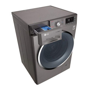 فروش نقدي و اقساطی ماشین لباسشویی ال جی مدل wm-843 ظرفیت 8 کیلوگرم