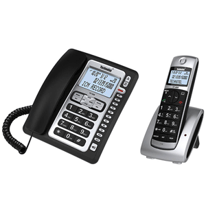 فروش نقدی و اقساطی تلفن بی سیم تکنوتل مدل TF-608