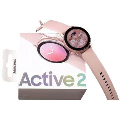 فروش نقدی یا اقساطی ساعت هوشمند سامسونگ مدل Galaxy Watch Active2 40mm Leatherband Smart