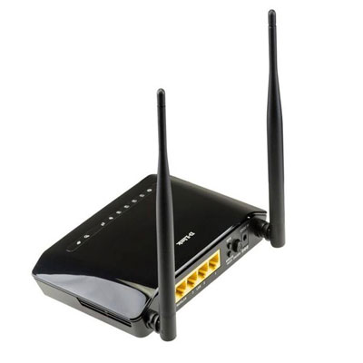 فروش نقدی یا اقساطی مودم روتر ADSL2 Plus بی‌ سیم N300 دی-لینک مدل DSL-2740U