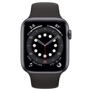 فروش نقدی و اقساطی ساعت هوشمند اپل سری 6 مدل Aluminum Case 44mm