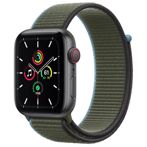 فروش نقدی و اقساطی ساعت هوشمند اپل واچ سری SE مدل Aluminum Case with Sport Loop 44mm