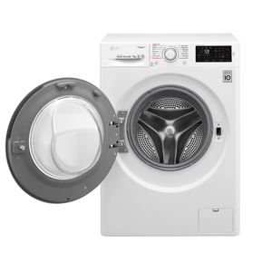 فروش نقدی و اقساطی ماشین لباسشویی ال جی مدل WM-865CW ظرفیت 8 کیلوگرم