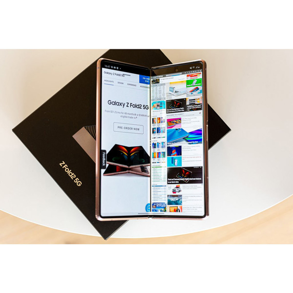 فروش نقدی و اقساطی گوشی موبایل سامسونگ مدل Galaxy Z Fold2 LTE SM-F916B تک سیم‌کارت ظرفیت 256 گیگابایت و رم 12 گیگابایت