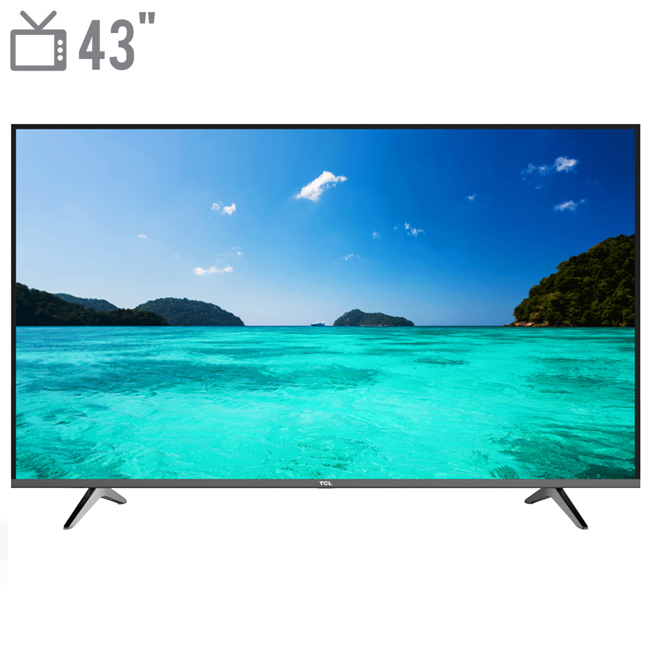 فروش اقساطی تلویزیون ال ای دی هوشمند تی سی ال مدل 43S6000 سایز 43 اینچ