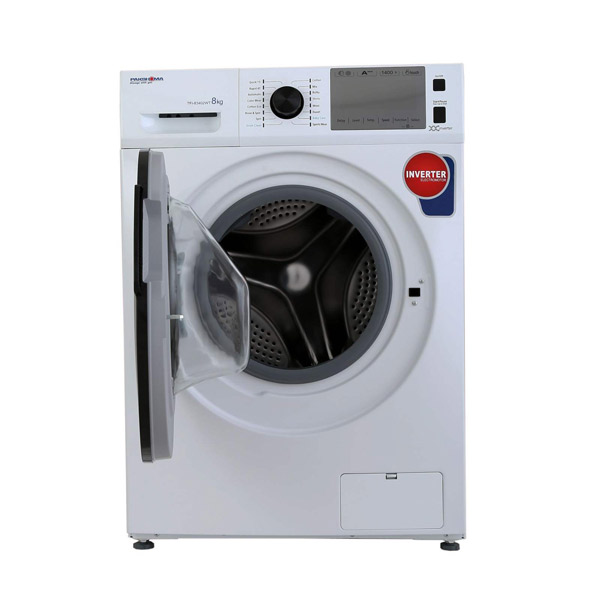 فروش نقدی و اقساطی ماشین لباسشویی پاکشوما مدل TFI 83402 ظرفیت 8 کیلوگرم
