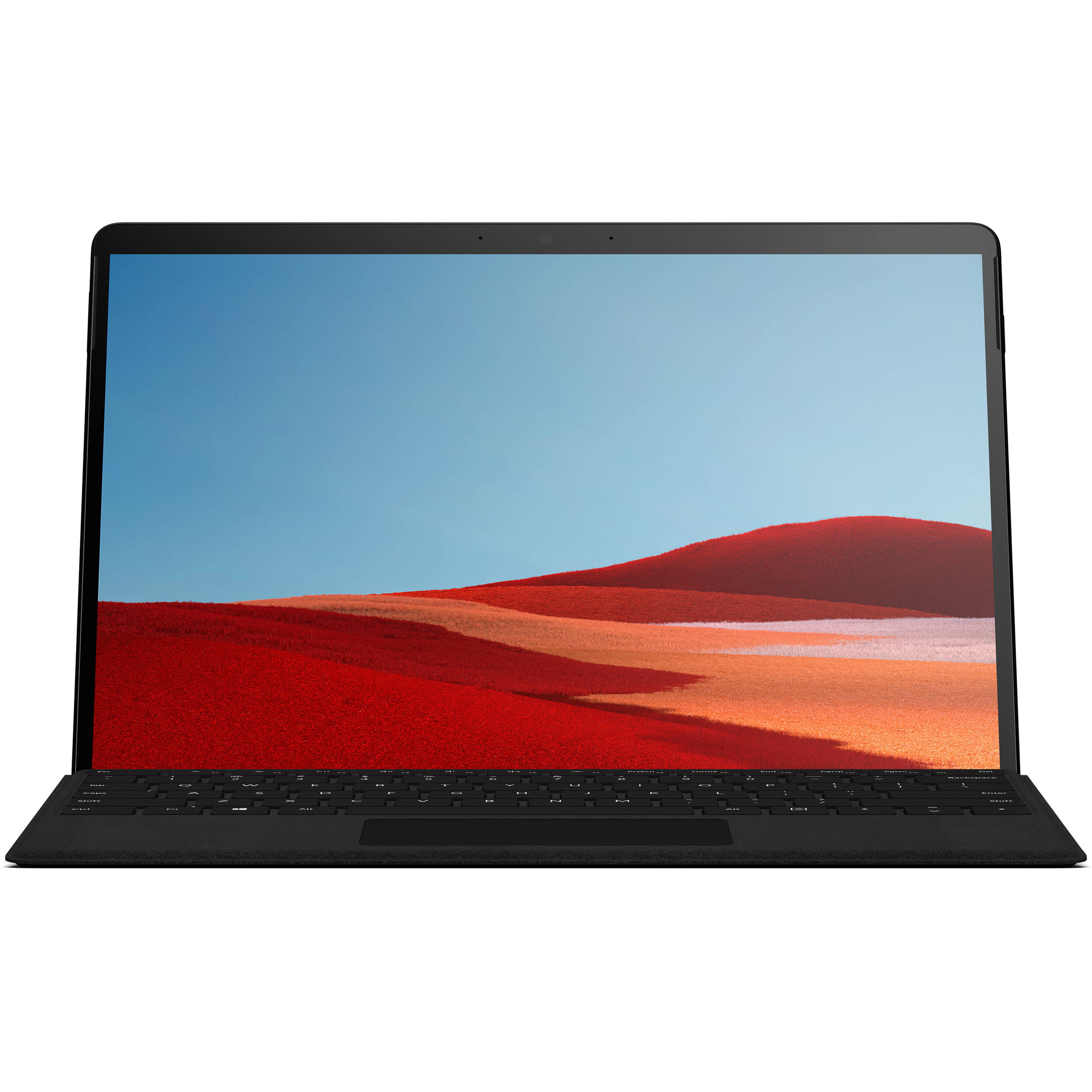 فروش نقدی و اقساطی تبلت مایکروسافت مدل Surface Pro X LTE - B ظرفیت 256 گیگابایت به همراه کیبورد Black Type Cover