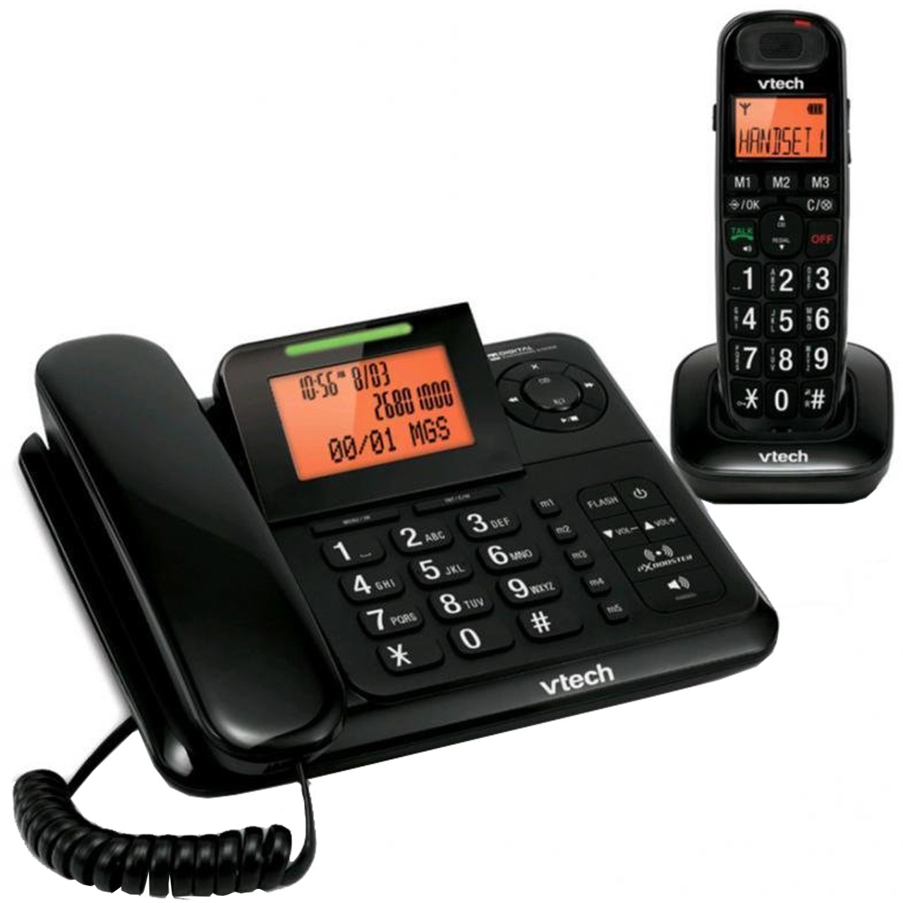 فروش نقدي و اقساطی تلفن بی سیم وی تک مدل CS6147