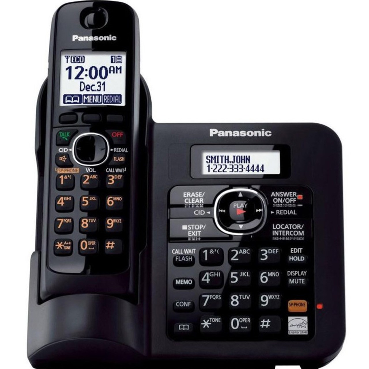 فروش اقساطی تلفن بی سیم پاناسونیک مدل KX-TG3821BX