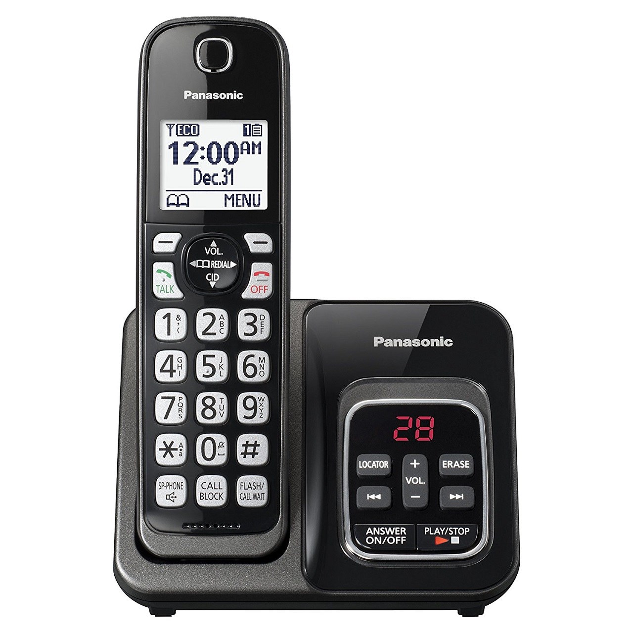 فروش نقدی و اقساطی تلفن بی سیم پاناسونیک مدل KX-TGD530