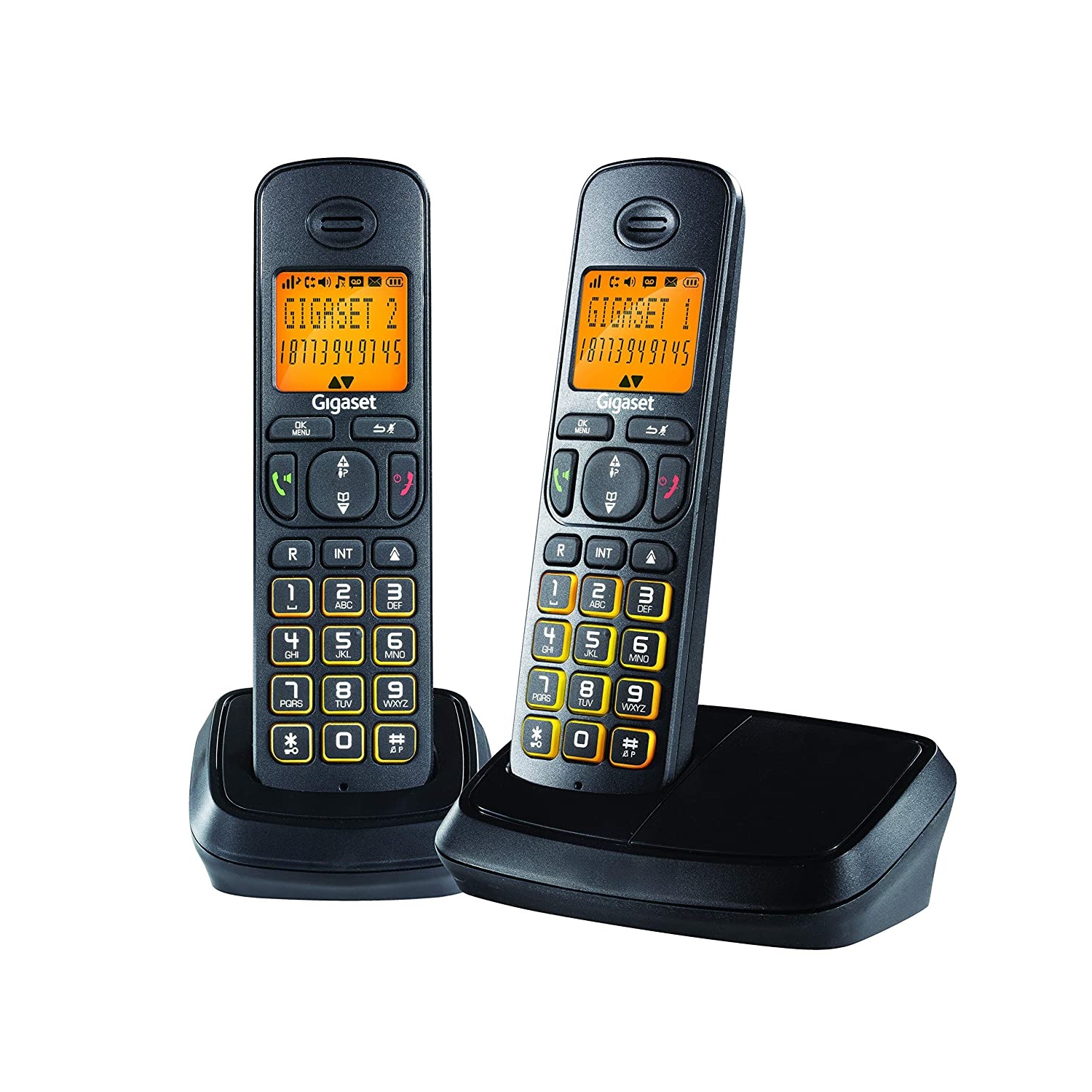 فروش نقدی و اقساطی تلفن بی سیم گیگاست مدل A500 Duo
