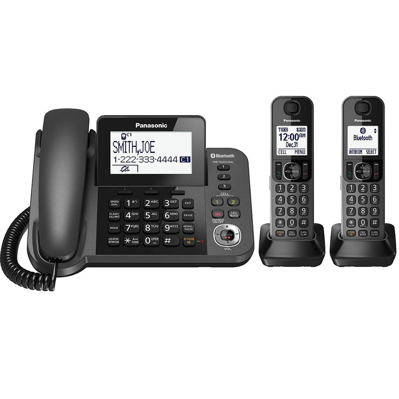 فروش اقساطی تلفن بی‌سیم پاناسونیک مدل KX-TGF322JX