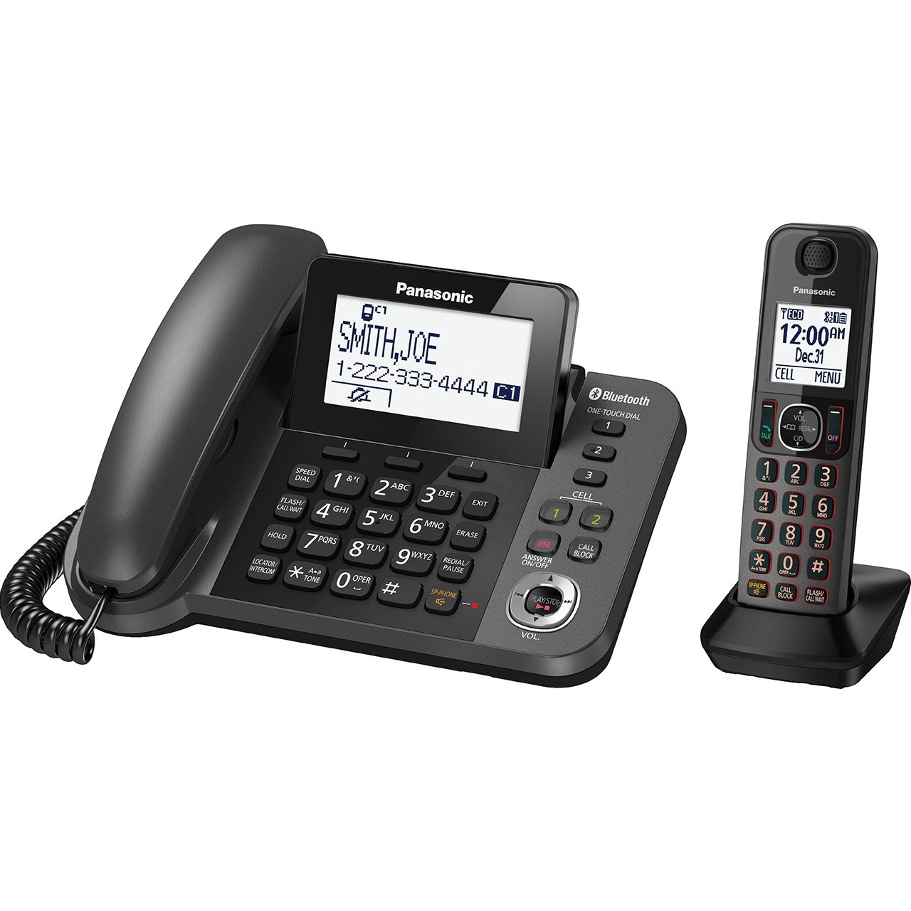 فروش نقدی و اقساطی تلفن بی‌سیم پاناسونیک مدل KX-TGF380