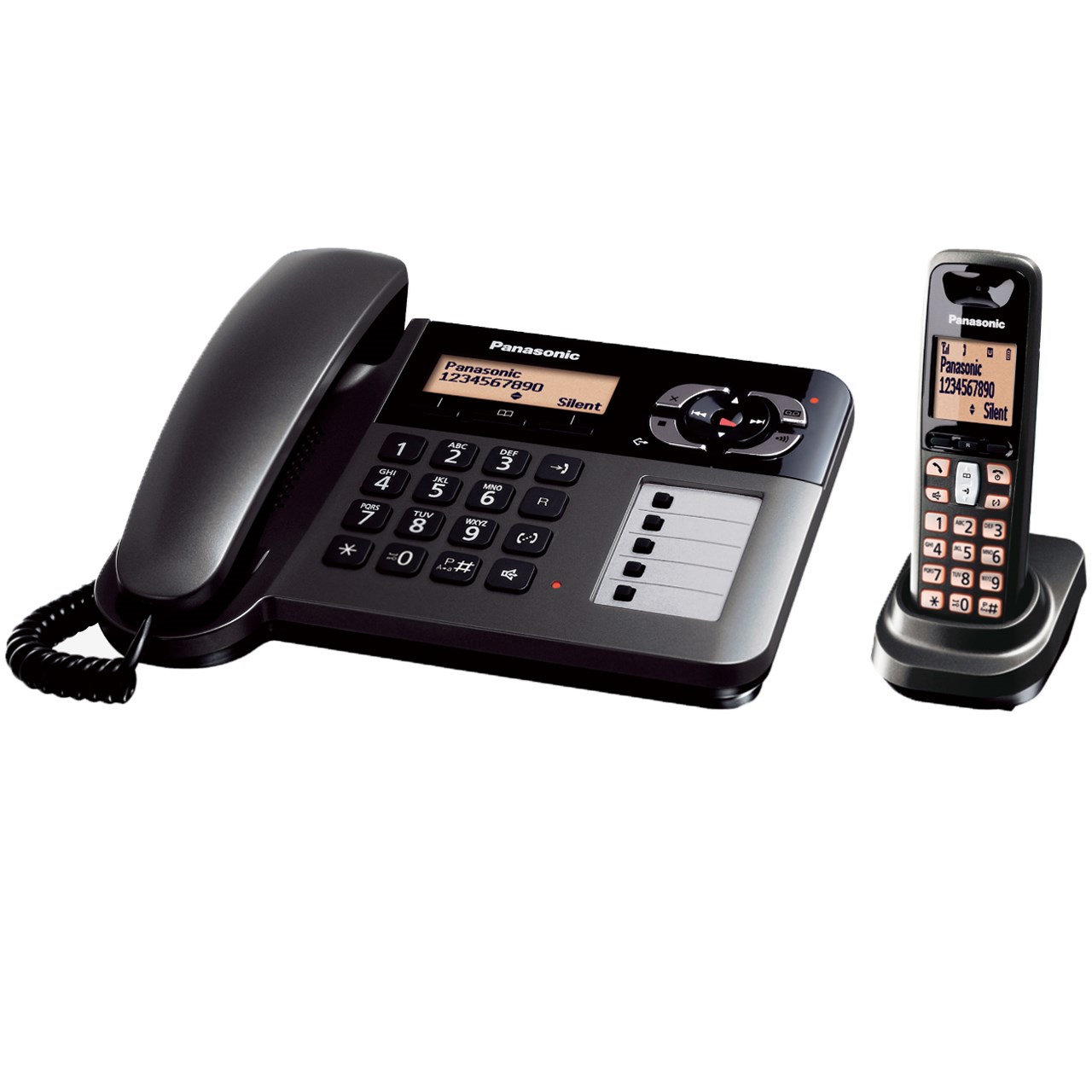 نقدی و قسطی تلفن بی سیم پاناسونیک مدل KX-TGF120