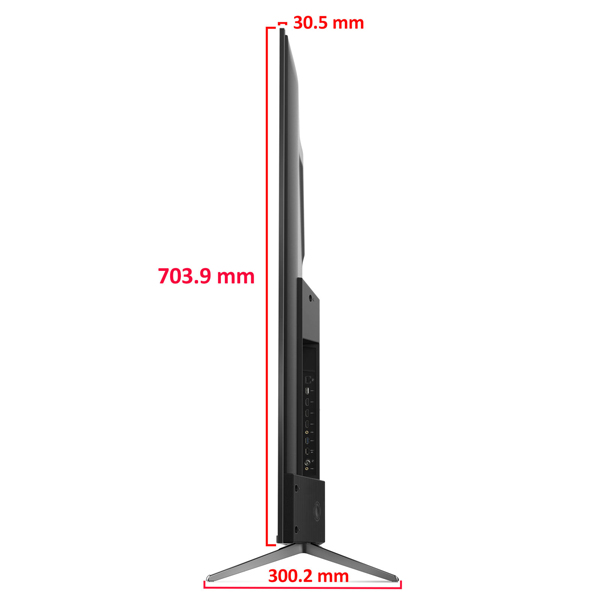 فروش نقدی و اقساطی تلویزیون کیو ال ای دی هوشمند تی سی ال مدل 55C715 سایز 55 اینچ