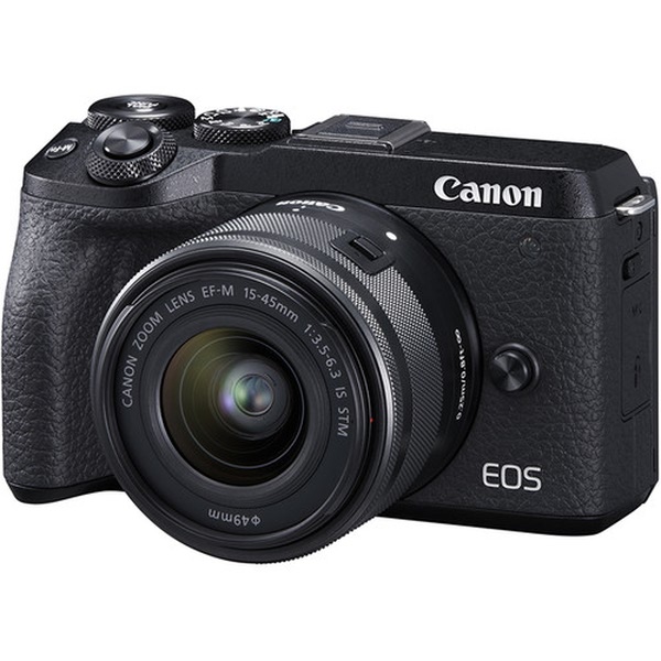 فروش نقدی و اقساطی دوربین دیجیتال بدون آینه کانن مدل EOS M6 Mark II kit 15-45mm