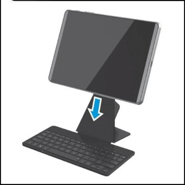 فروش نقدی و اقساطی کیبورد اچ‌ پی مدل Bluetooth Keyboard k4600