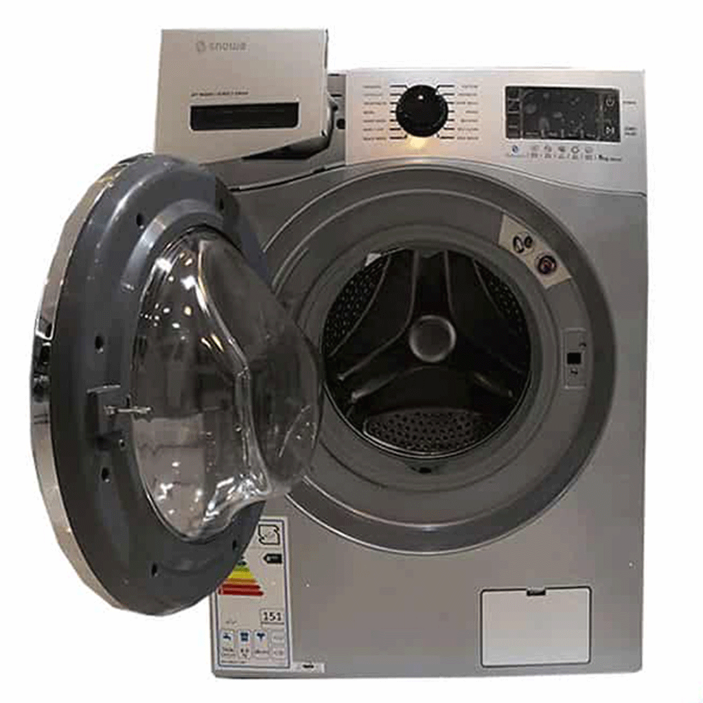 فروش نقدی و اقساطی ماشین لباسشویی اسنوا سری اکتا پلاس 8 کیلویی مدل SWD-821