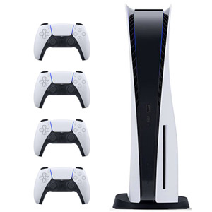 فروشن قدی واقساطی مجموعه کنسول بازی سونی 1116 - مدل PlayStation 5 ظرفیت 825 گیگابایت به همراه 3 دسته اضافی