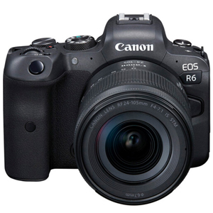 فروش نقدي و اقساطي دوربین دیجیتال بدون آینه کانن مدل EOS R6 به همراه لنز 105-24