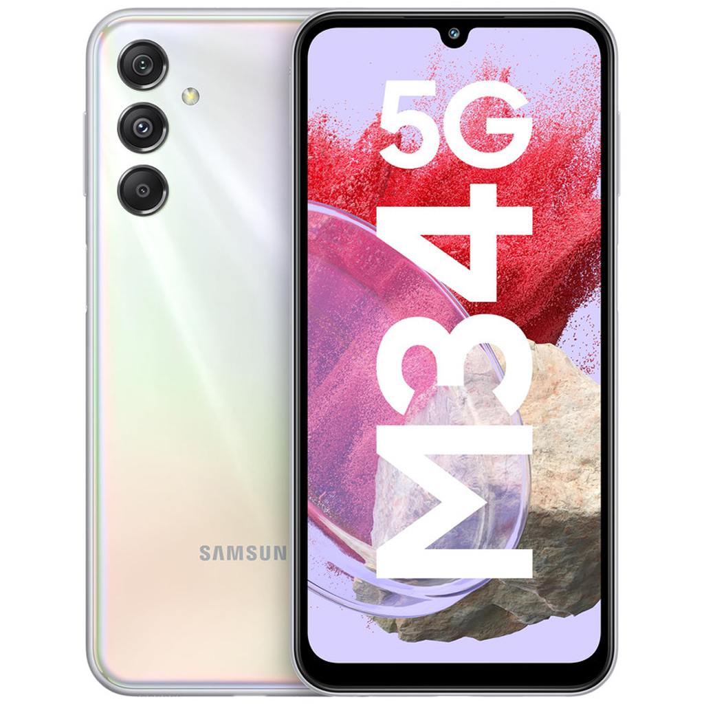 فروش نقدي و اقساطي گوشی موبایل سامسونگ مدل Galaxy M34 5G دو سیم کارت ظرفیت 128 گیگابایت و رم 6 گیگابایت