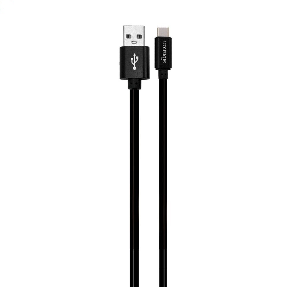 فروش نقدی و اقساطی کابل تبدیل USB به Type-C سیبراتون مدل S232 C طول 1.2 متر