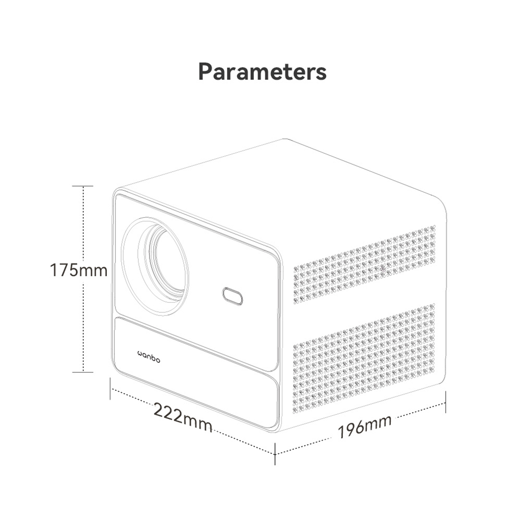 فروش نقدی و اقساطي ویدئو پروژکتور شیائومی Wanbo مدل Davinchi 1 Pro