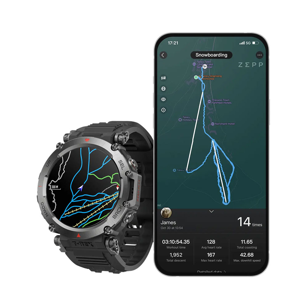 فروش نقدی و اقساطي ساعت هوشمند شیائومی Amazfit مدل T-Rex Ultra