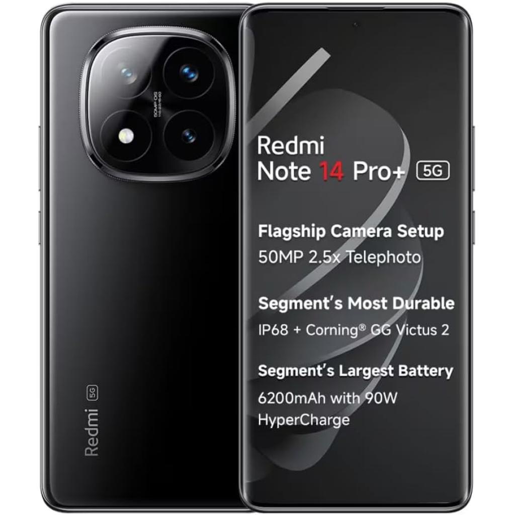 فروش نقدي و اقساطي گوشی موبایل شیائومی مدل Redmi Note 14 Pro Plus 5G دو سیم کارت ظرفیت 512 گیگابایت و رم 12 گیگابایت