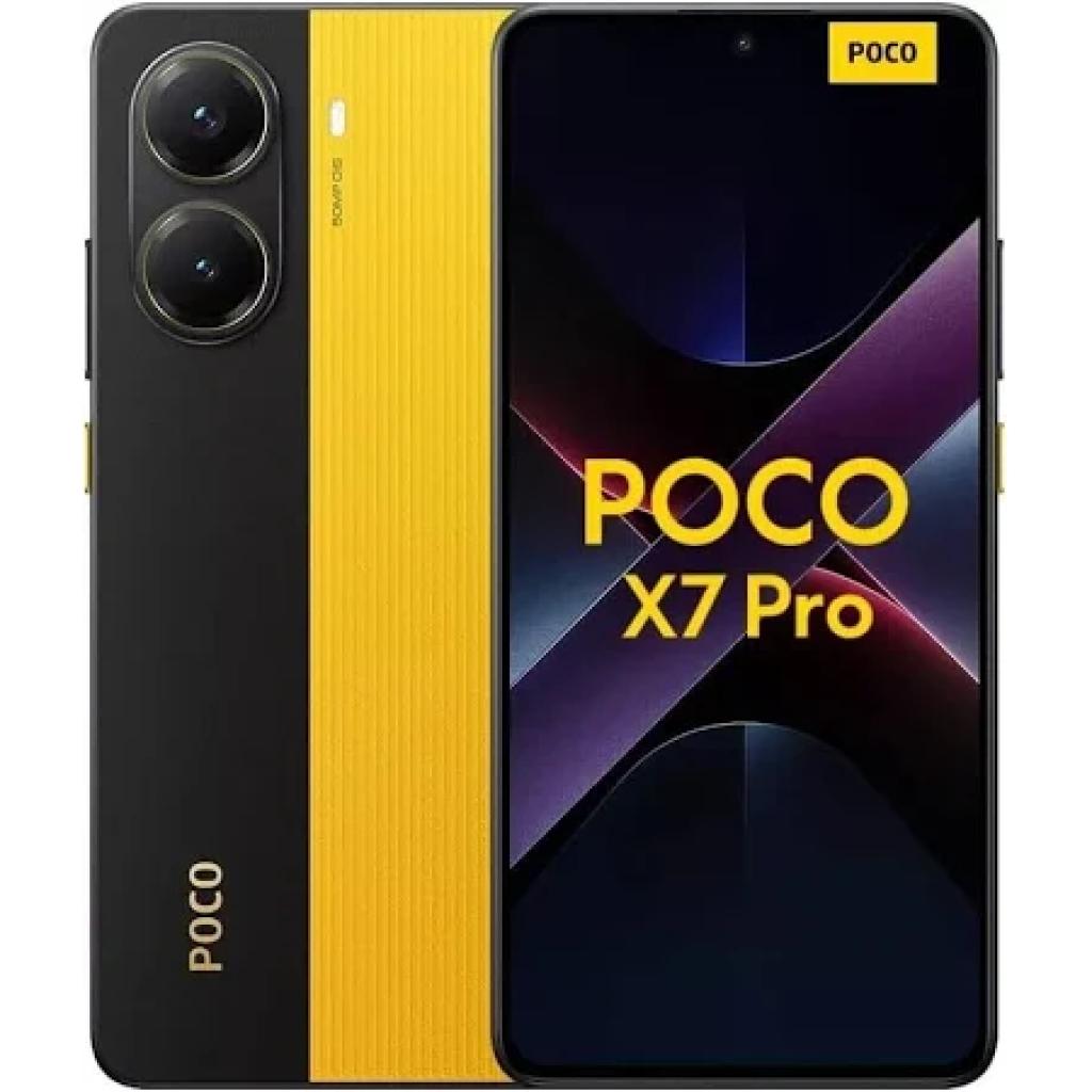 فروش نقدي و اقساطي گوشي موبایل شیائومی مدل Poco X7 Pro دو سیم کارت ظرفیت 512 گیگابایت و رم 12 گیگابایت