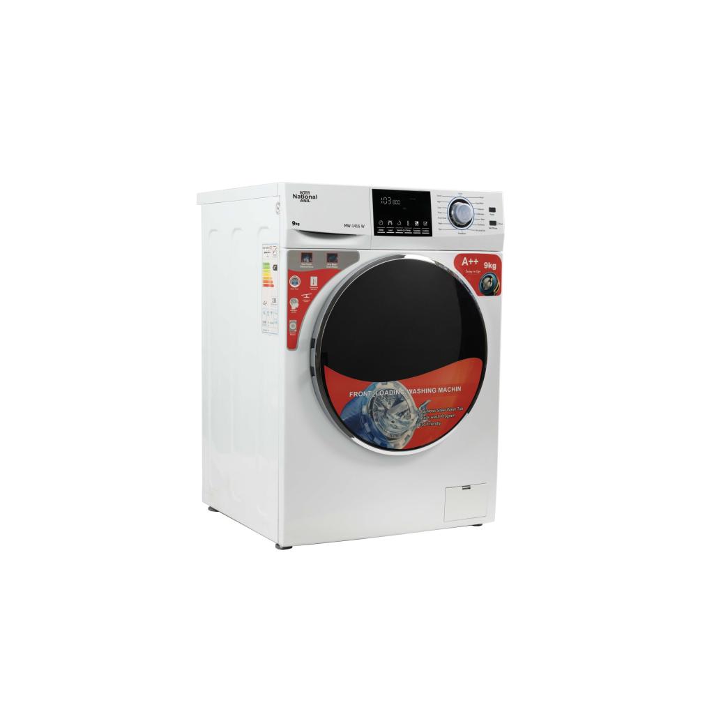 فروش نقدي و اقساطي ماشین لباسشویی اینترناسیونال آنیل 9 کیلویی مدل MN1416-S9 1400 دور در دقیقه