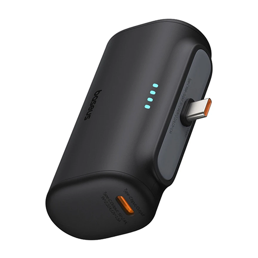 فروش پاور بانک 5000 میلی آمپر باسئوس مدل Baseus Compact Fast Charging Power Bank Type-C Edition 5000mAh 20W