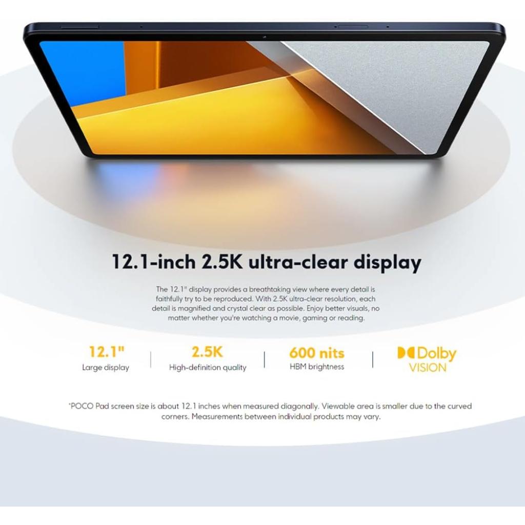 فروش نقدي و اقساطي تبلت Xiaomi Poco Pad 256GB RAM 8GB