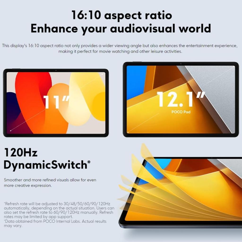فروش نقدي و اقساطي تبلت Xiaomi Poco Pad 256GB RAM 8GB