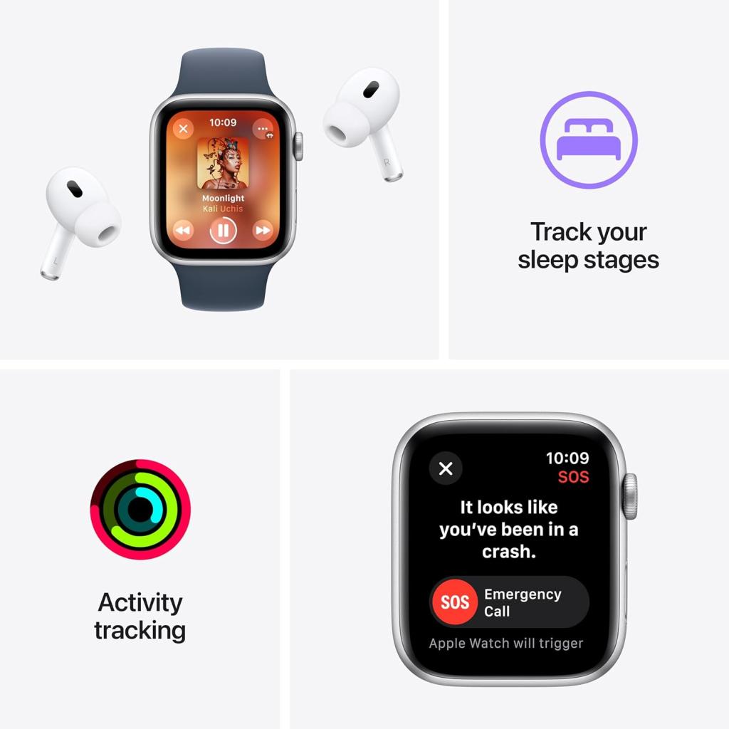 فروش نقدي و اقساطي ساعت هوشمند اپل مدل Apple Watch Series Se 2024 Aluminium Case 40mm