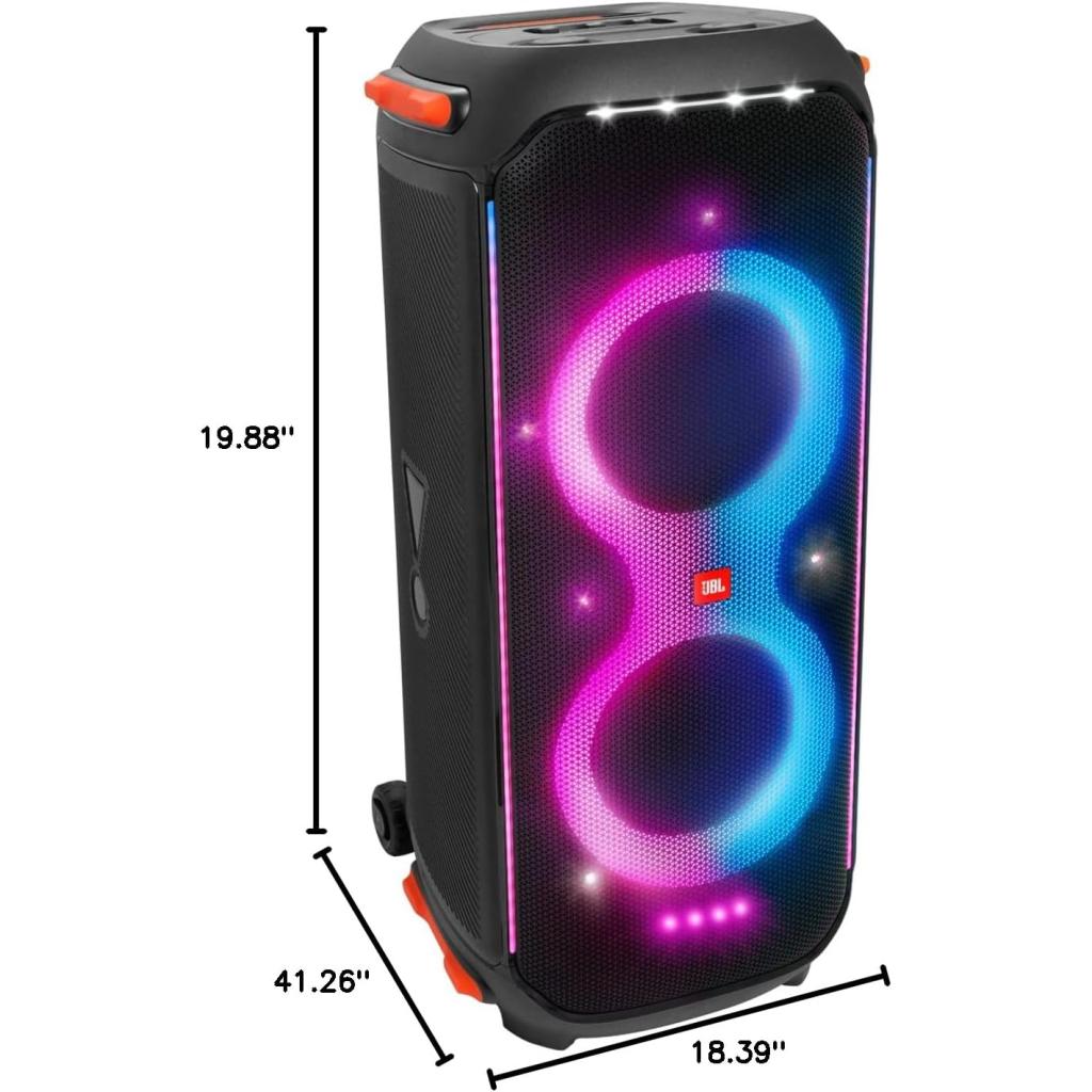 فروش نقدي و اقساطي اسپیکر بلوتوثی قابل حمل جی بی ال 800 وات مدل JBL PartyBox 710