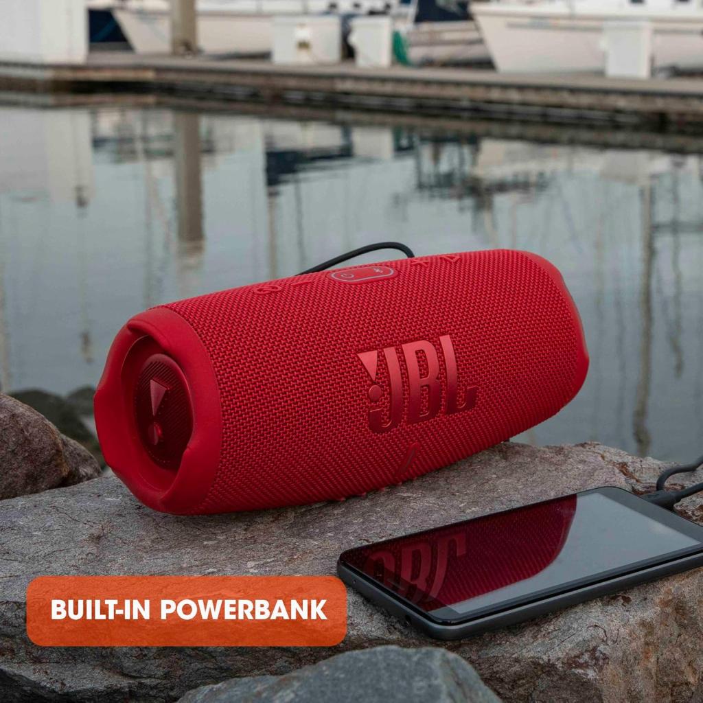 فروش نقدي و اقساطي اسپیکر بلوتوثی قابل حمل جی بی ال 40 وات مدل JBL Charge 5