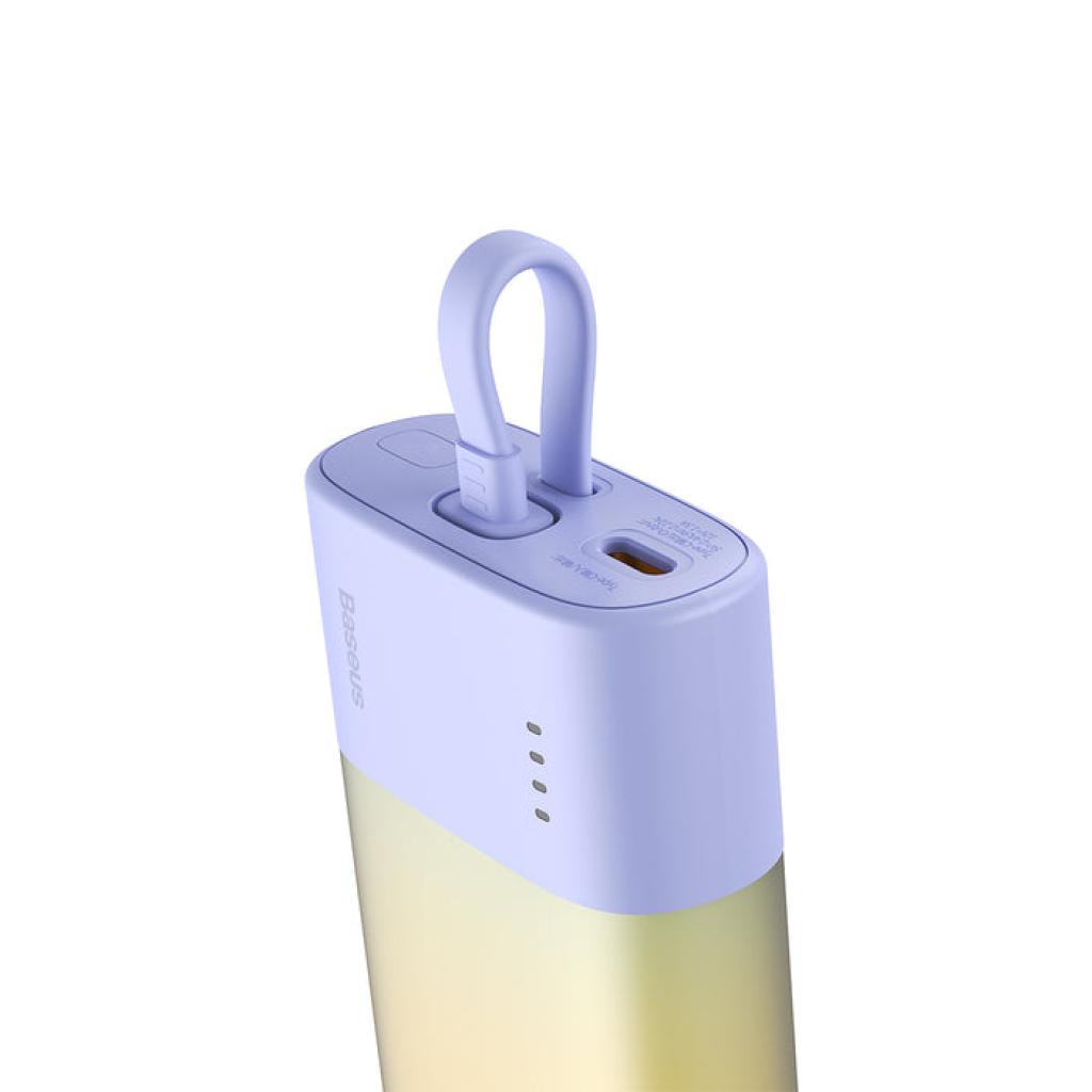 فروش پاوربانک 5200 میلی آمپر باسئوس 20 وات مدل Baseus Popsicle Fast Charging Power Bank IP Edition 5200mAh 20W