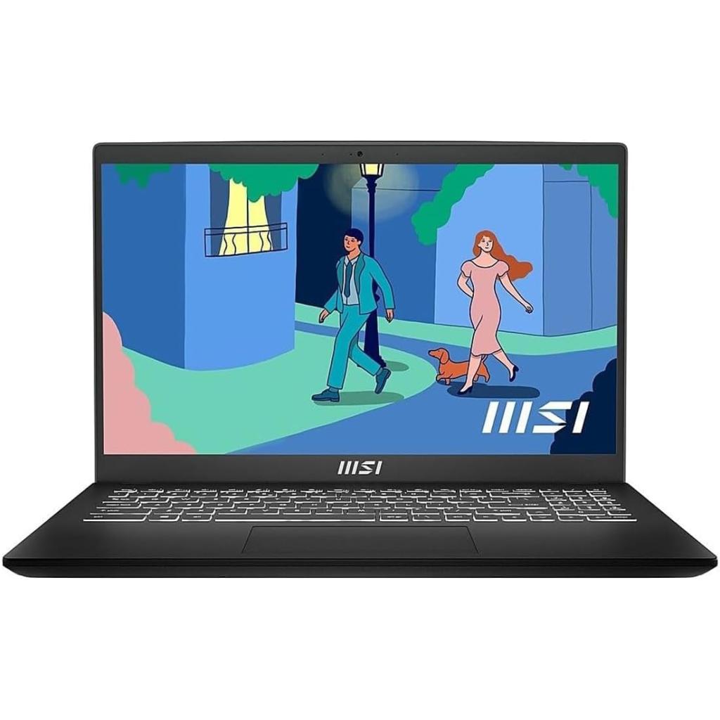 فروش نقدي و اقساطي لپ تاپ 15.6 اینچی ام اس آی مدل MSI Modern 15 B12MO i5 1235U 16GB DDR4 500GB SSD IPS