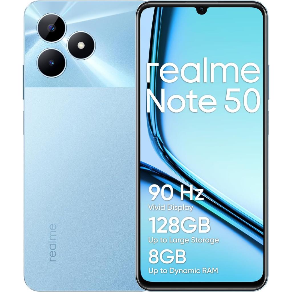 فروش نقدي و اقساطي گوشی موبایل ریلمی مدل Realme Note 50 4G ظرفیت 64 گیگابایت رم 3 گیگابایت
