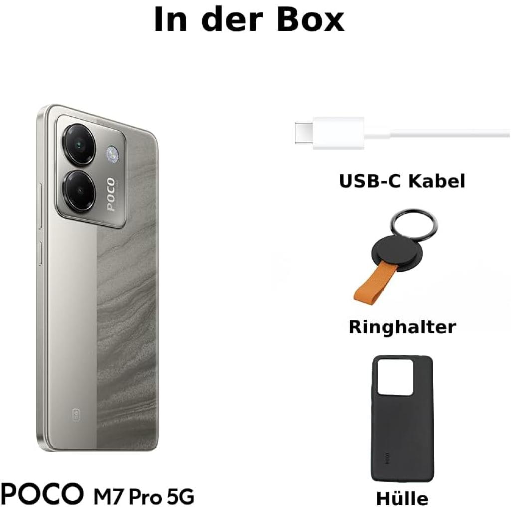 فروش نقدي و اقساطي گوشی موبایل شیائومی مدل Poco M7 Pro 5G دو سیم کارت ظرفیت 512 گیگابایت و رم 12 گیگابایت-