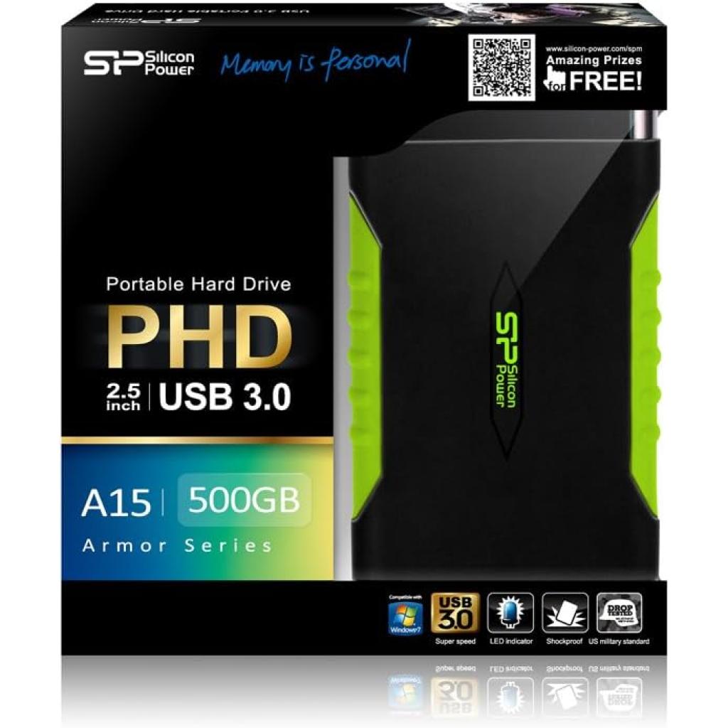 فروش نقدی واقساطی هارد 1 ترابایت اکسترنال سیلیکون پاور مدل Armor A15